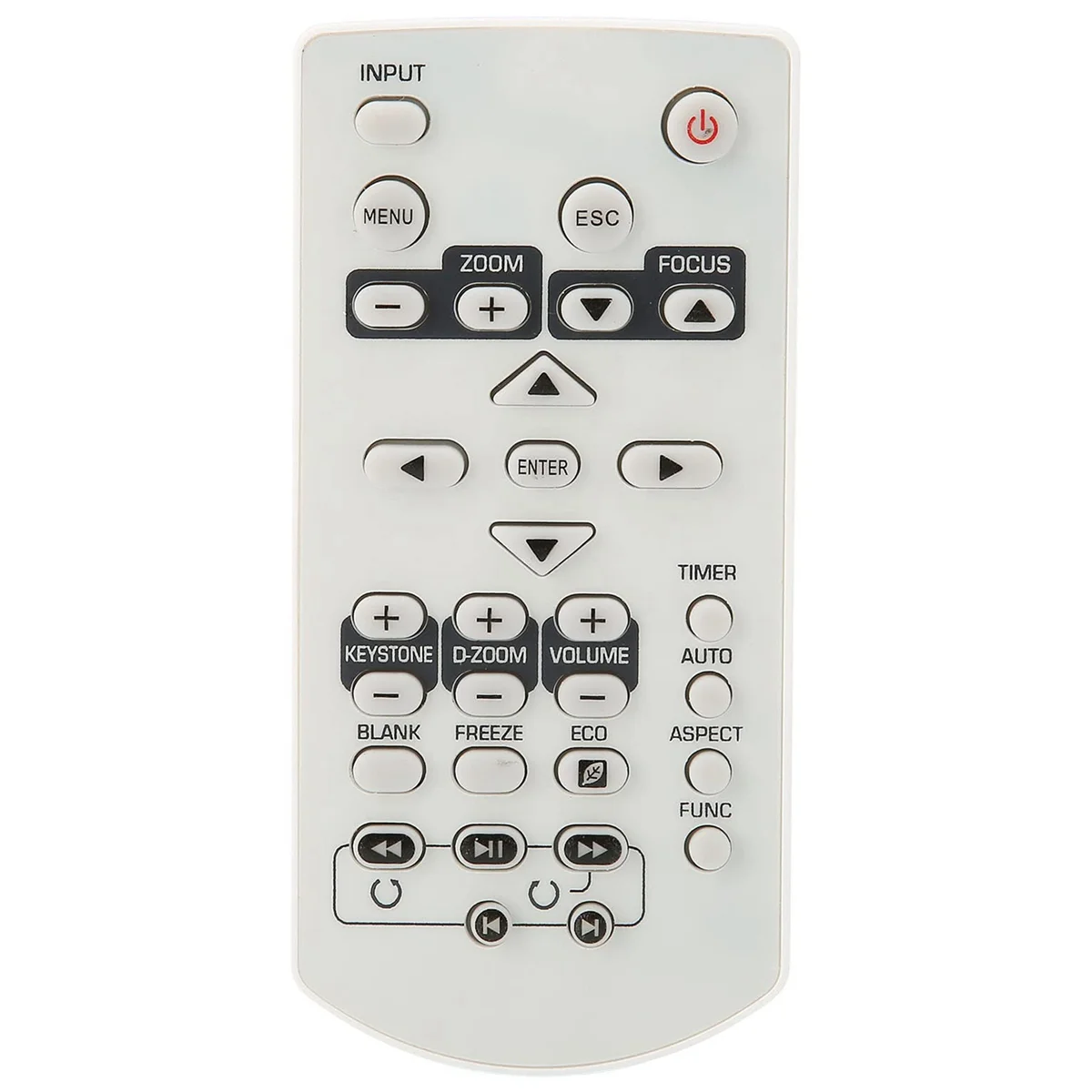 YT?130 Remote Control Replace for CASIO XJ?A142 XJ?A147 XJ?A242 XJ?A247 Projector Remote Control