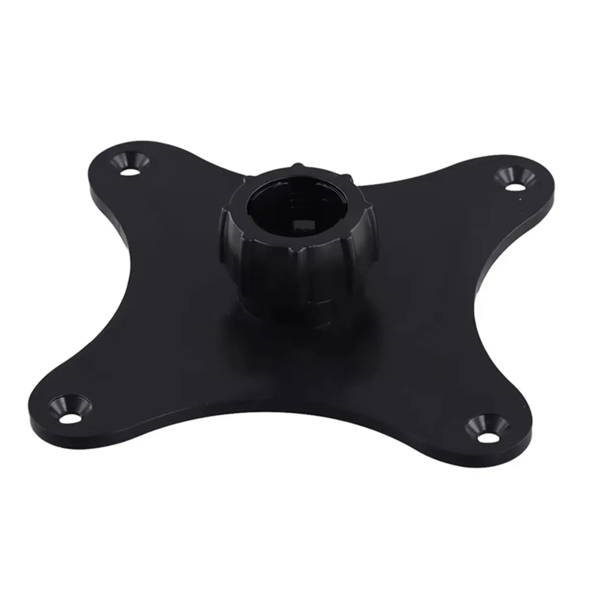 2Pcs Portable Monitor Holder Vesa75 Hole Pitch Ball Head Adapter Free Angle Adjustment Stable Support TV Stand Interface