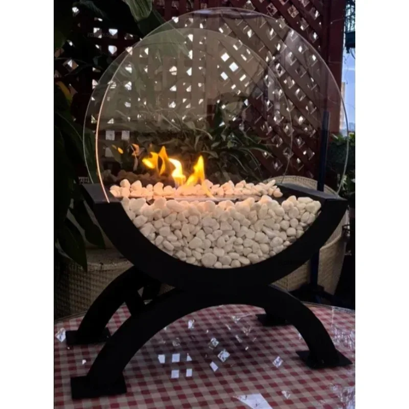 

【Factory Price】High-end Fireplaces with Real Flames European-style Living Room Villa Courtyards Decoration Fireplaces Indoor Out