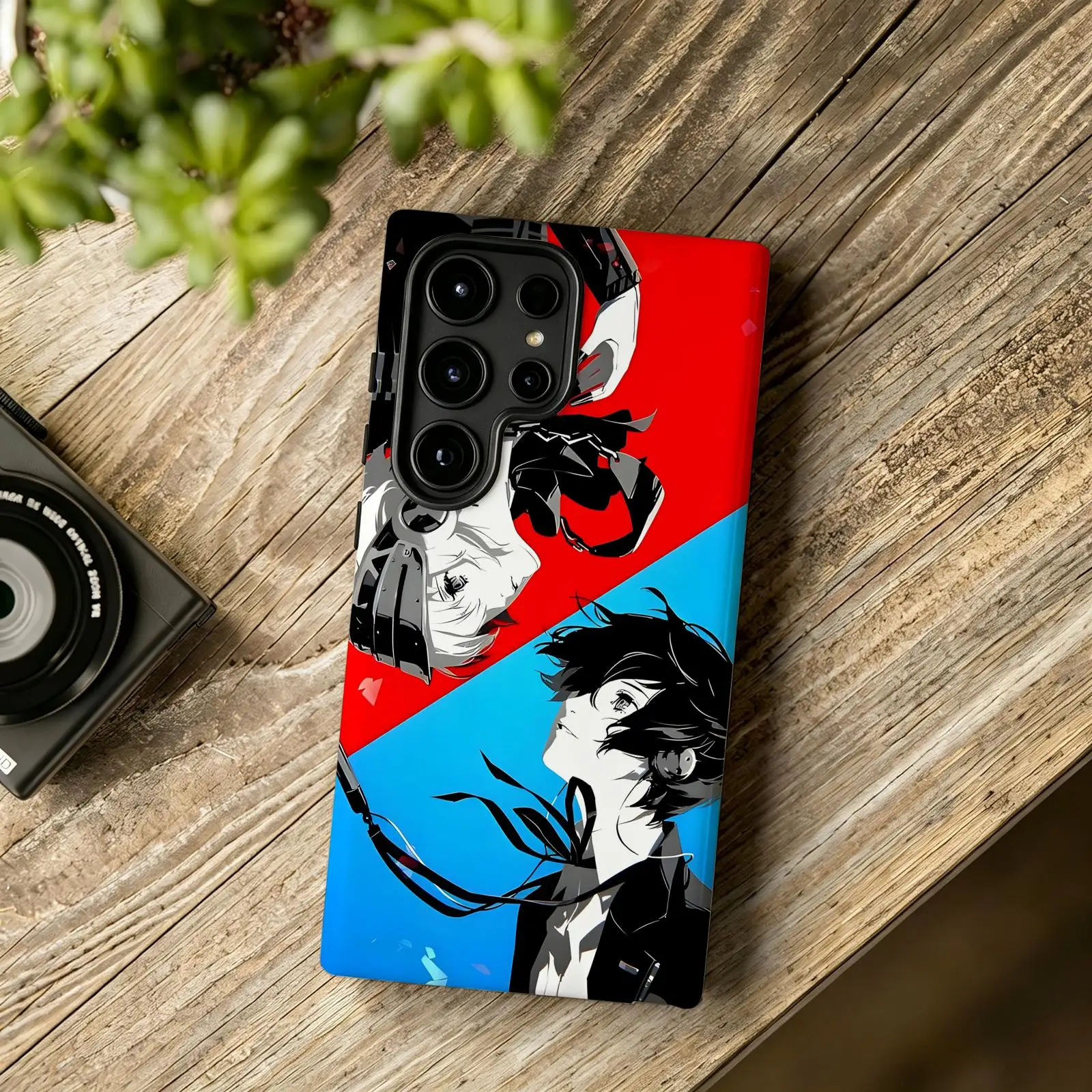 Phone Case For Samsung Galaxy S26 25 S24 S23 S22 S21 Ultra Glossy Film Phone Case HOT Game persona e 3 view 2