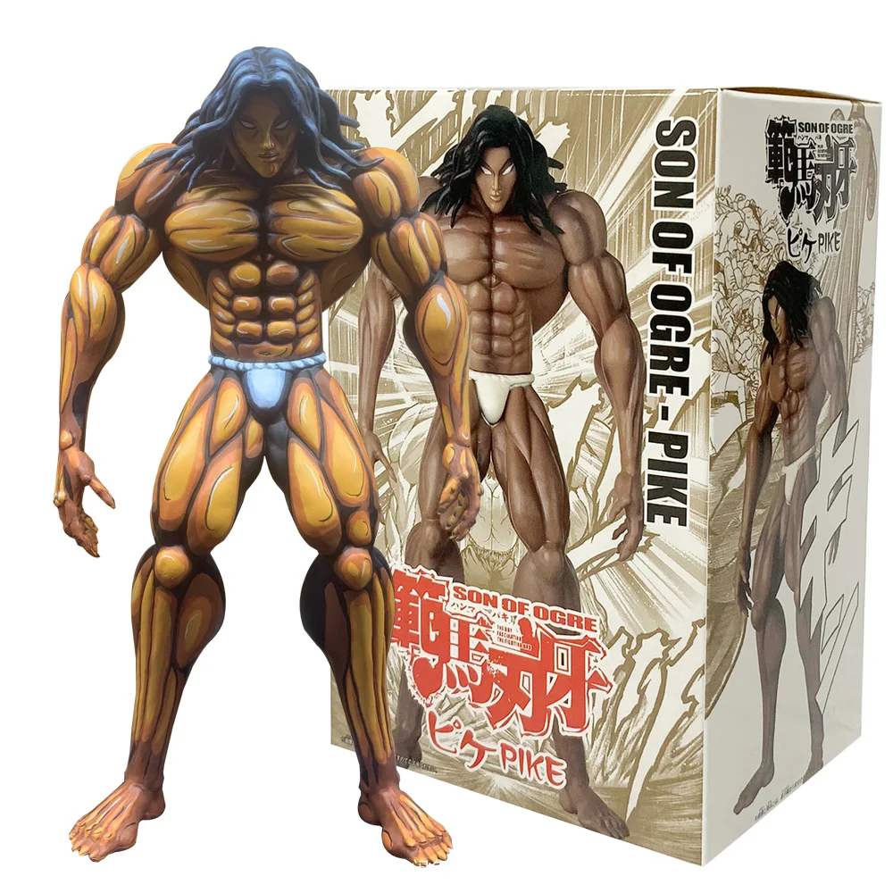 22cm Anime Hanma Baki Figure Pickle Collectible Dolls PVC Action