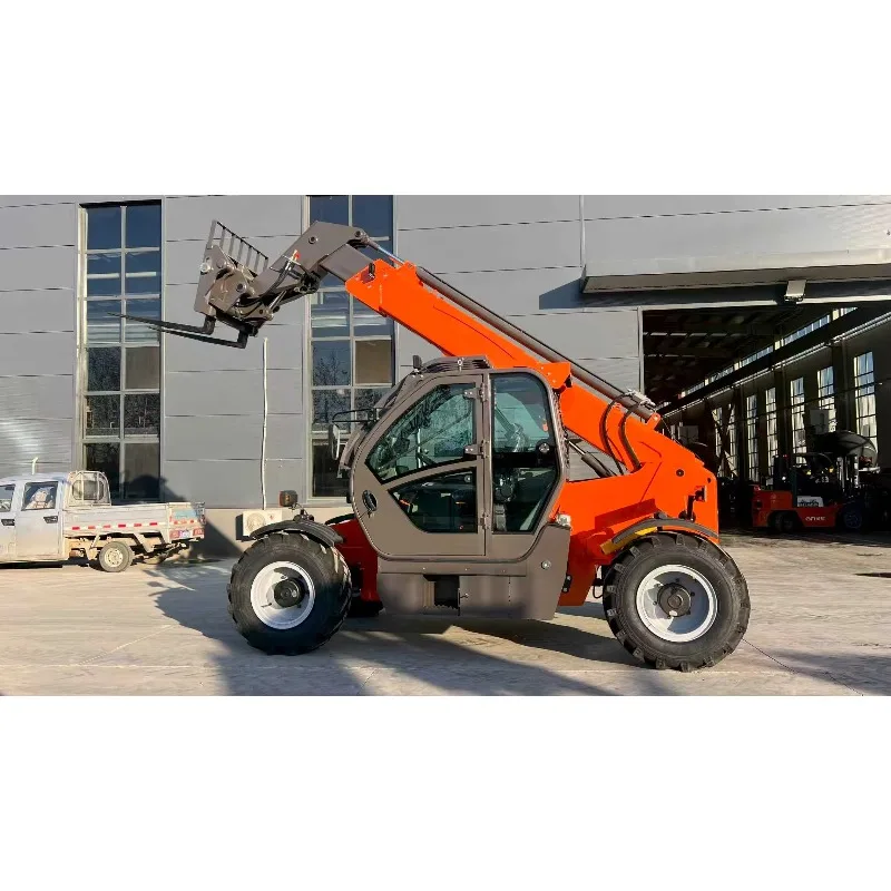 Quick Delivery Telescopic Handler 4 Ton 3.5 Ton Diesel Telescopic Forklift Truck Heavy Object Handling Telehandler Forklift