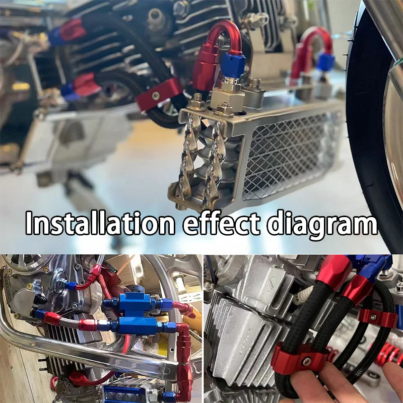 2 Stuks CPE Brandstofslang Swivel Adapter Fittings Aluminium AN4/6/8/10 Slang End Adapter fittingen Olie Brandstofslang Fitting 0/45/90 Graden