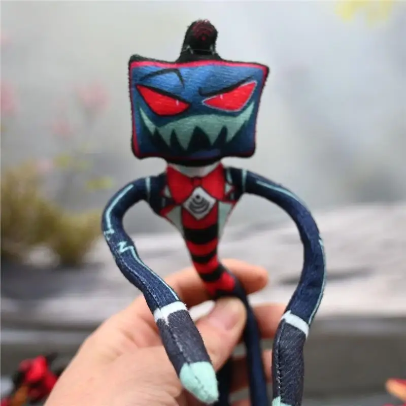 الفنادق Hazbined 28 سنتيمتر Voxes القطيفة Alastor Hazbined الفنادق لعبة Vees Niffty Hazbined الفنادق دمية محشوة الحيوان لعبة لينة ميرش هدية