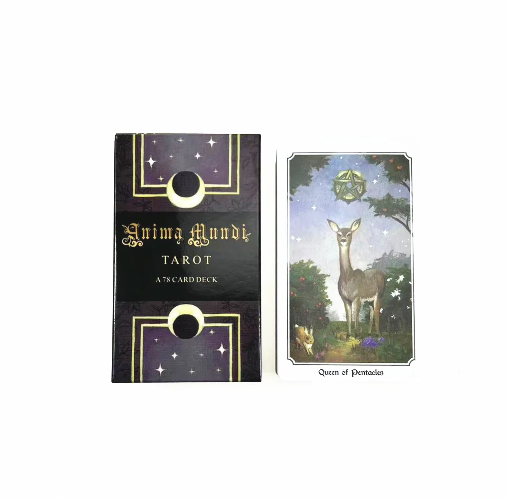 

Anima Mundi Tarot Cards A 78 Deck Oracle English Visions Divination Edition Borad Playing Games