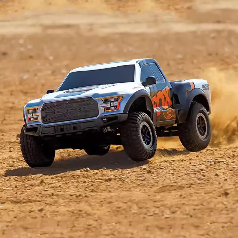 Traxxas 1/10 F-150 Raptor RTR Short-Course off-road elektrische vrachtwagen met snelsluiting # 58394-4 Borstelloos RC-autospeelgoed voor jongens