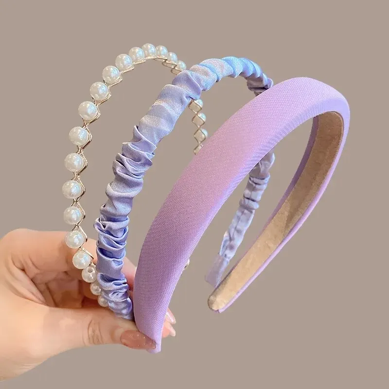 3pcs Set Fashion Women Cloth Hair Bands Headdress Headband Girls Hairband Hair Hoop Hair Accessories Headwear