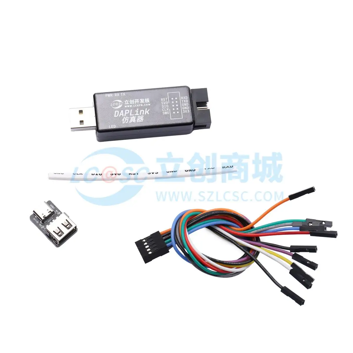 3 PCS LCSC Development Board LCKFB-DAPLink-Emulator Debugger Programmer