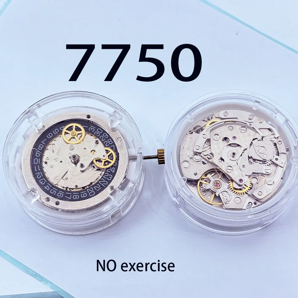 Watch Accessories China Dandong Movement 7750 Movement Broken Movement NO Movement 1pc Black and White Calendar Randomly Shipped