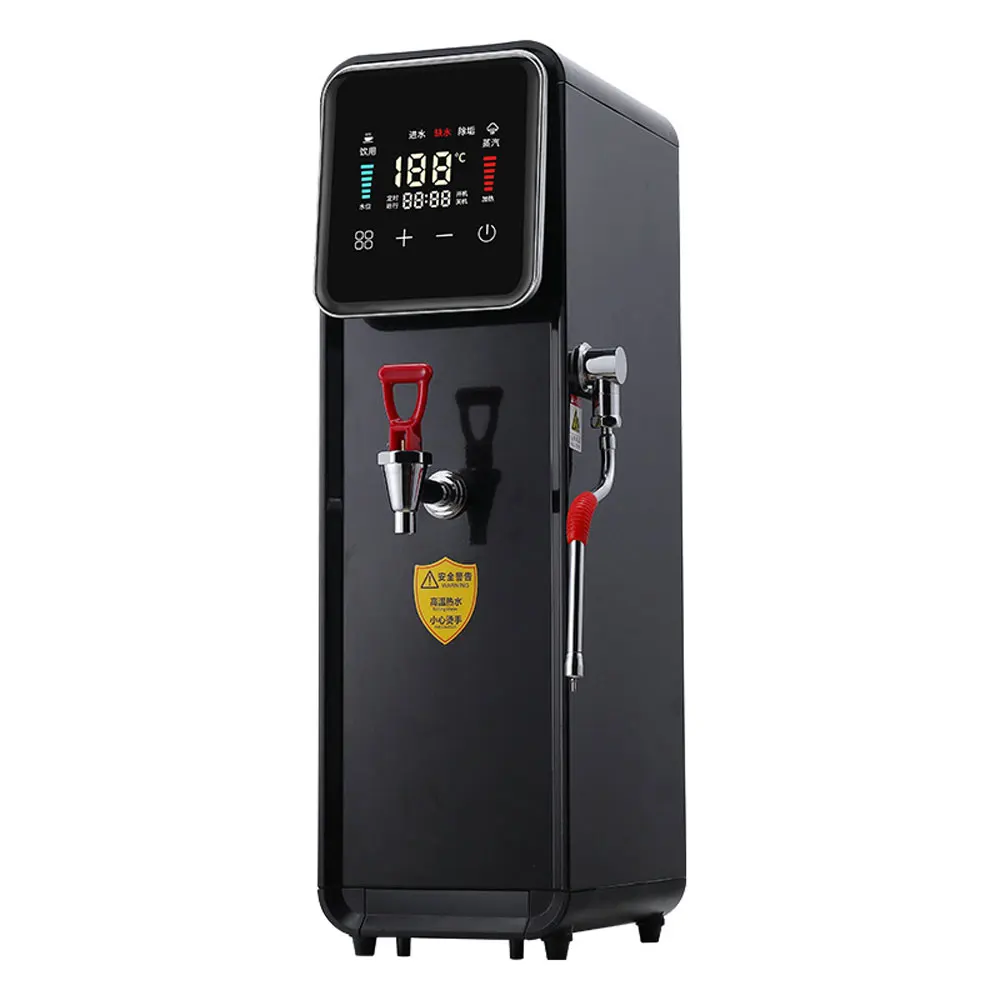 Commercial สแตนเลสสตีลเครื่องต้มน้ําไฟฟ้ามัลติฟังก์ชั่นหม้อต้มน้ําสําหรับบาร์ 220 V