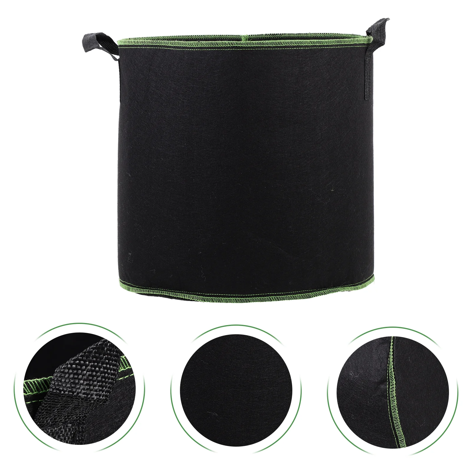 5 Pcs Garden Vegetable Planters Seedling Bag Planting Bucket Non-woven Grow Pouches Bags