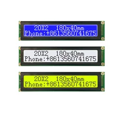 20x2 2002 big large size 180x40mm Lcd Module Display instead WH2002L