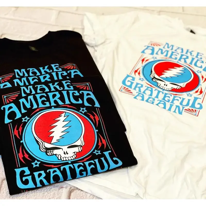 Make America Grateful Again Band T Shirt Rock And Roll