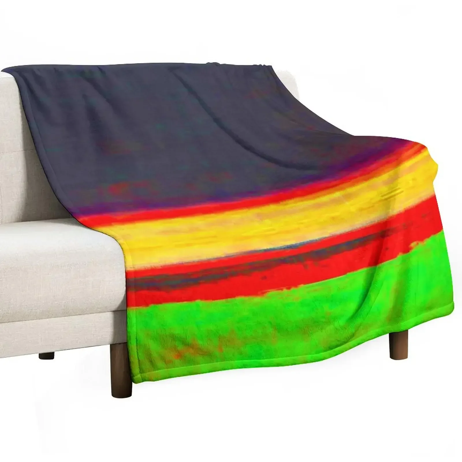 Artwork by mark rothko Throw Blanket Travel Soft Plaid Decorative Beds Tourist Thermal christmas gifts Blankets