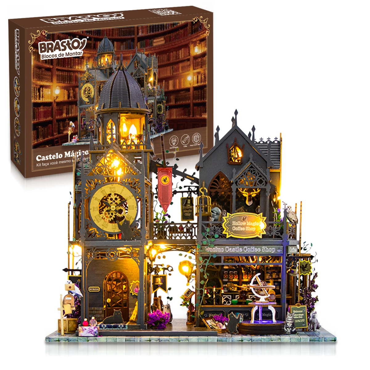 diy-fairytale-magical-castle-assembly-manual-sophisticated-stereotyped-model-festive-pieces-gift-ideas