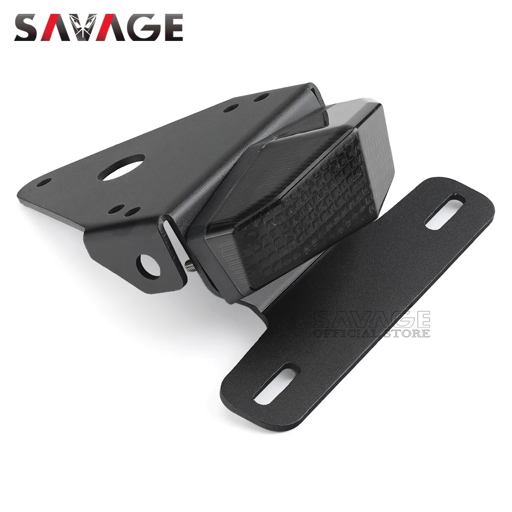 License Plate Holder LED Tail Light For HONDA XR 250R/400R XR250R XR400R 1996-2008 Motard Motorcycle Tail Tidy Fender Eliminator