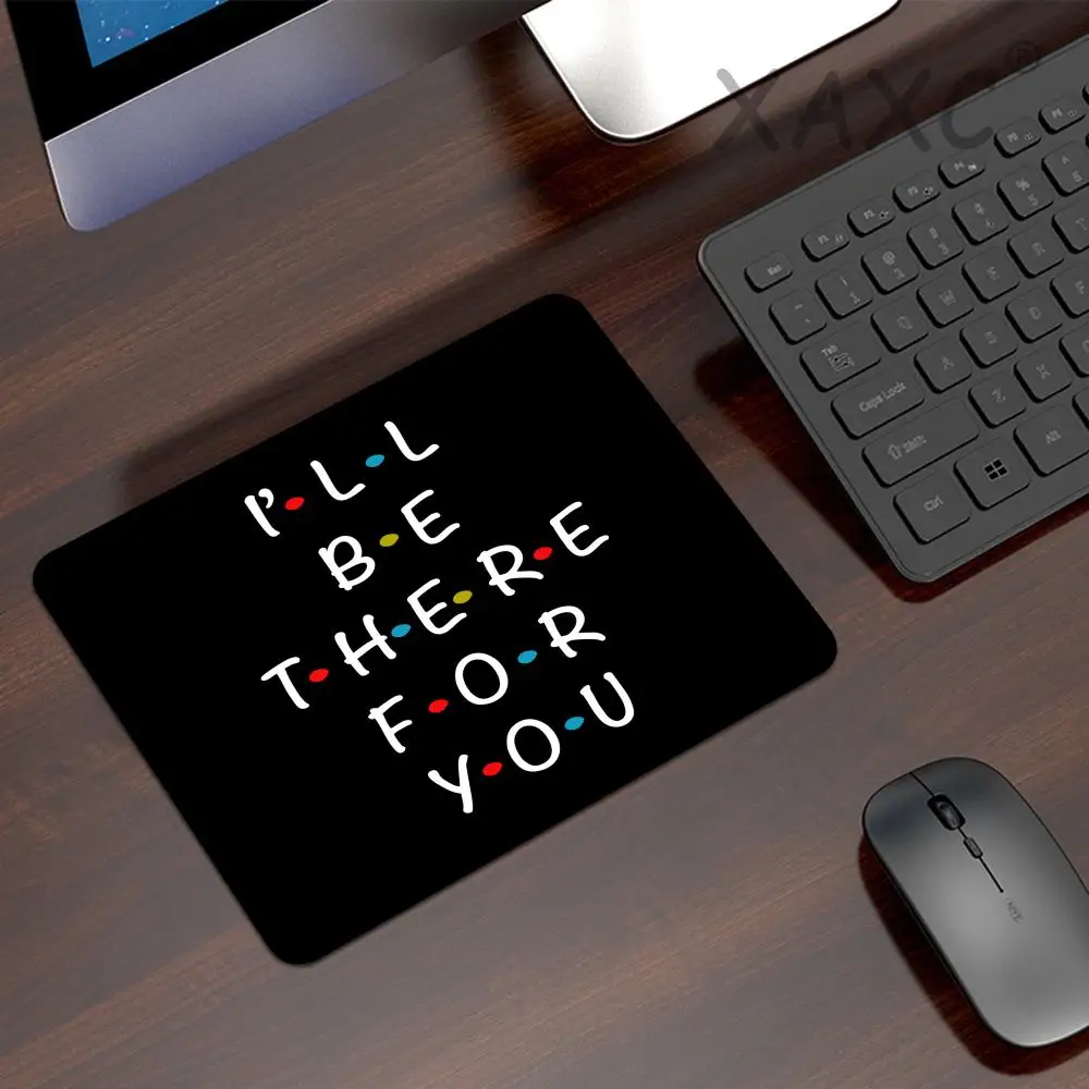 PC Gamer TV Series Friends Quotes Small Gaming Mouse Pad Computer Mousepad Keyboard Pad Desk Mat Mouse Mat XXL Laptop Mausepad