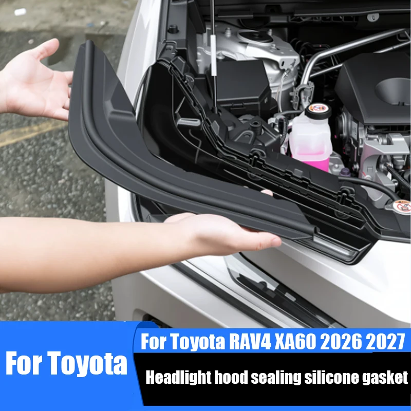 for Toyota RAV4 XA60 Wildlander 2026 2027 Headlight hood sealing silicone gasket automotive protective equipment