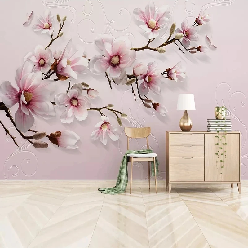 papel-de-parede-personalizado-moderno-3d-com-flores-em-relevo-lirio-rosa-para-quarto-sala-de-estar-fundo-de-tv-restaurante-escritorio-hotel-Arvore