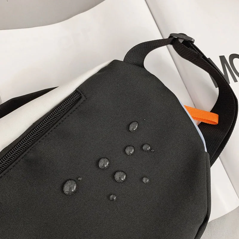 Brusttasche Damen Gürteltasche Streetwear Brusttaschen Multifunktionale Unisex Nylon Hip-Hop Hüfttasche Handytasche – Detail 6
