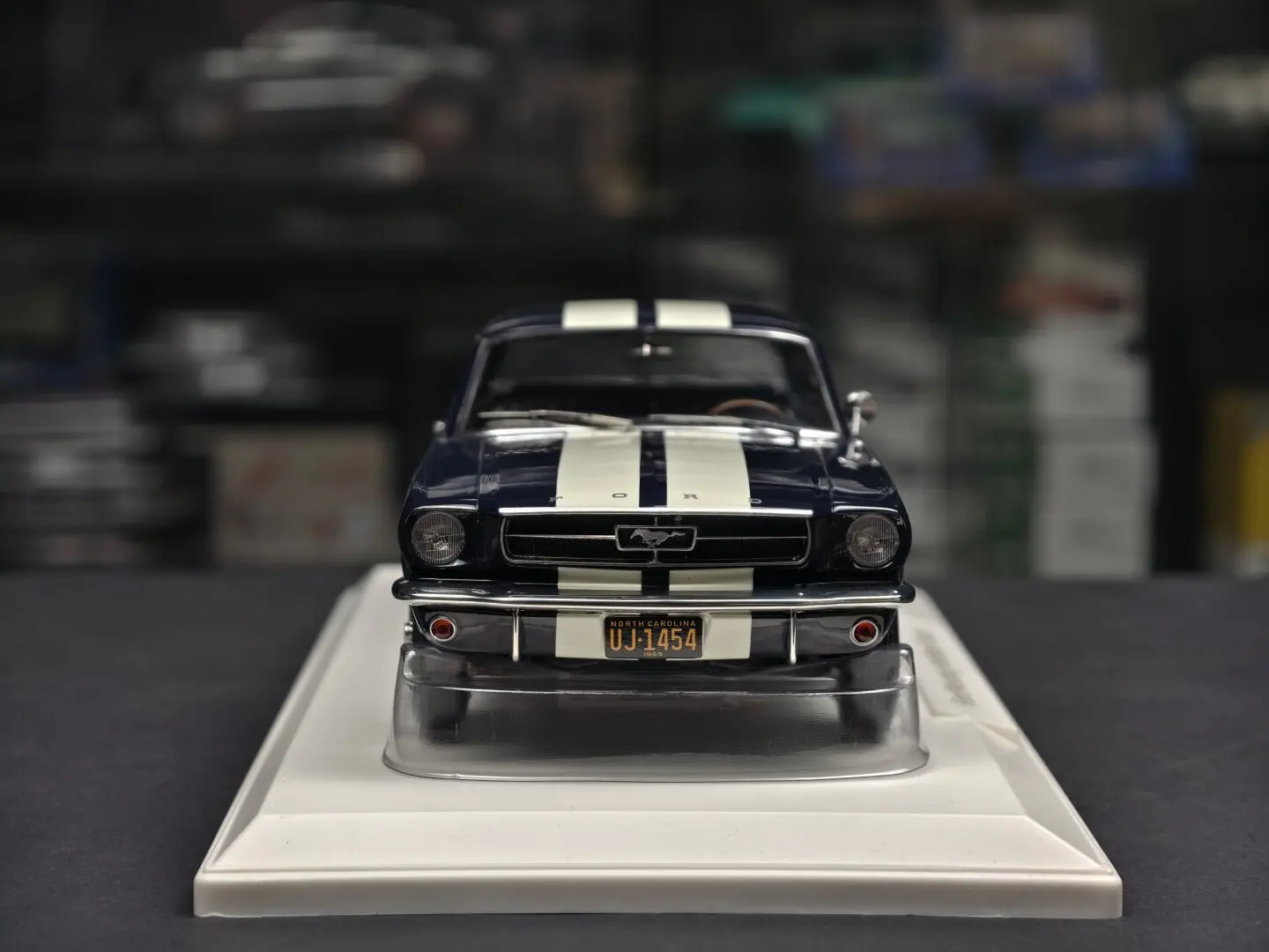 Diecast NOREV 1:18 Scale Ford Mustang Coupe 1965 Alloy Car Model view 5