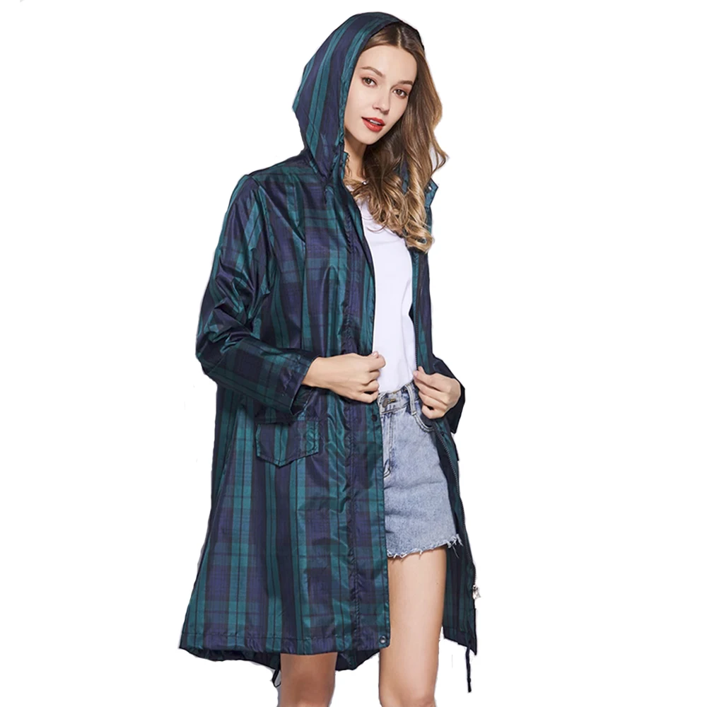 Women Rain Coat Light Girl Raincoat Women Waterproof Portable Poncho Rainwear Lady Golf impermeables para lluvia mujer