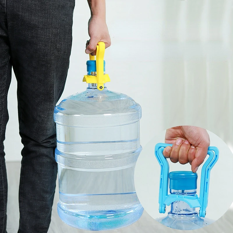 Upgrade Plastic Bottled Water Handle Energy Saving Thicker Double Pail Bucket Lifting Handle Portable Carry Bottled Pum Device