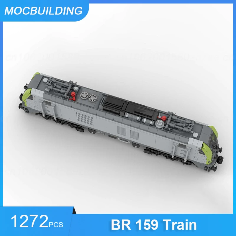 MOC Building Blocks BR 159 - Eurodual Captrain Version Train Model DIY Assembled Bricks Educational Collect Toys Gifts 1272PCS