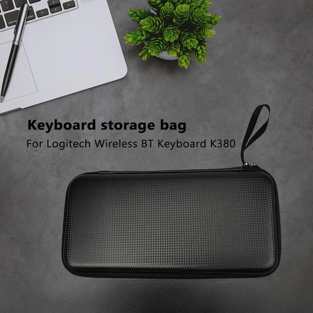 Portable Keyboard Carrying Case Keyboard Storage Bag for Logitech K380 Shockproof Dustproof Carrying Case for Logitech