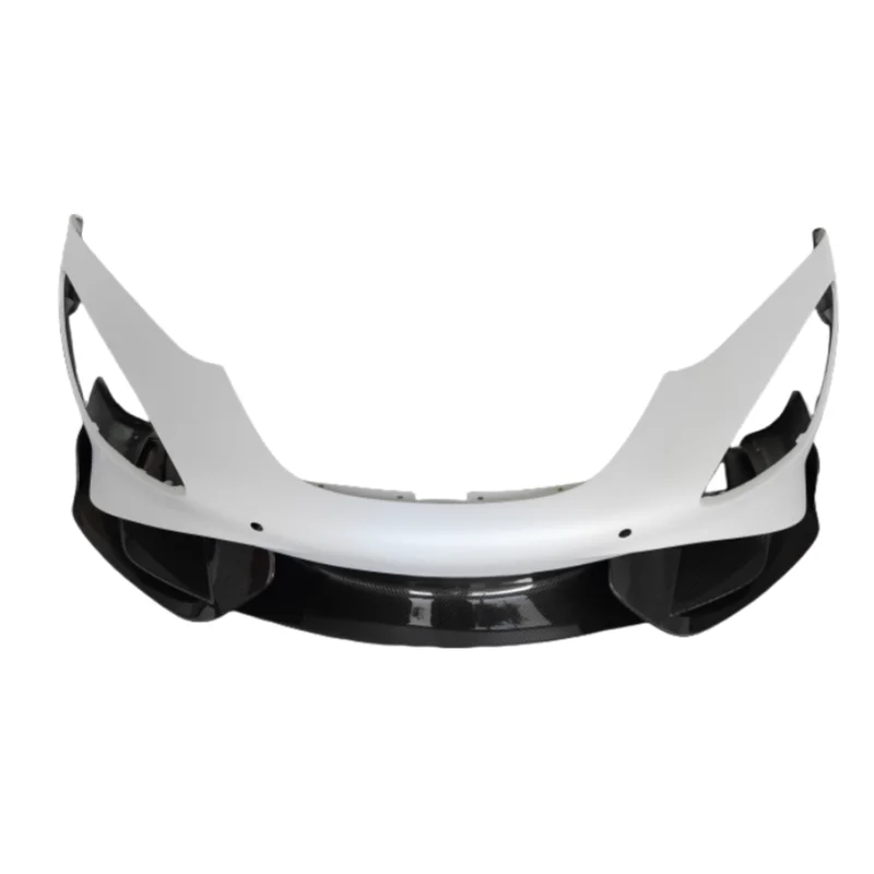 

Комплект кузова переднего бампера из полууглеродного волокна для обновления McLaren 720S, соответствующий стиль 765LT от передней губы