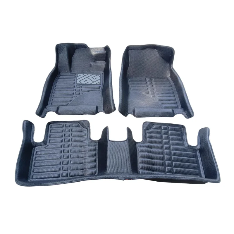 High Quality 5D Luxury Anti-skid Anti-scratch Custom Rubber Car Floor Mats