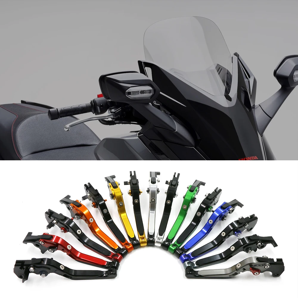 

Motorcycle Adjustable Folding Extendable Brake Clutch Levers For HONDA For FORZA 300 250 125 For FORZA300