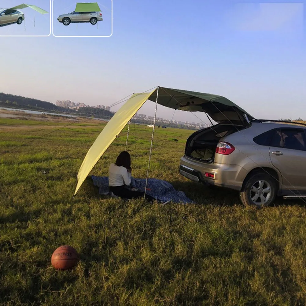 

Car Side Awning Rooftop Tent Outdoor Camping Shelter Portable Waterproof Tent Ultraviolet-proof Hiking Camping Equipment