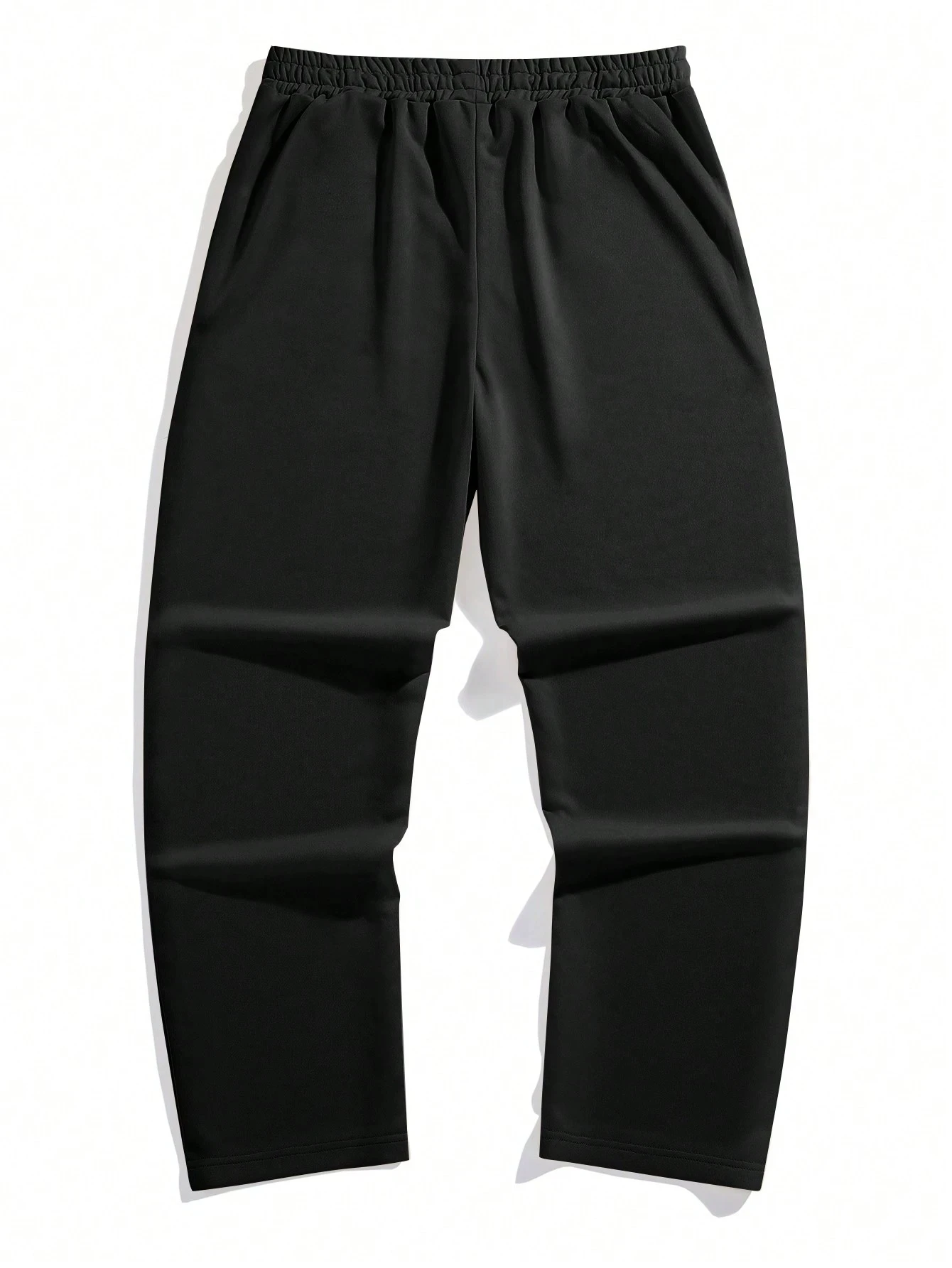 بنطال رياضي كاجوال مطبوع عليه Spiderweb للرجال مع جيوب مائلة وخصر برباط وسراويل عصرية للشارع