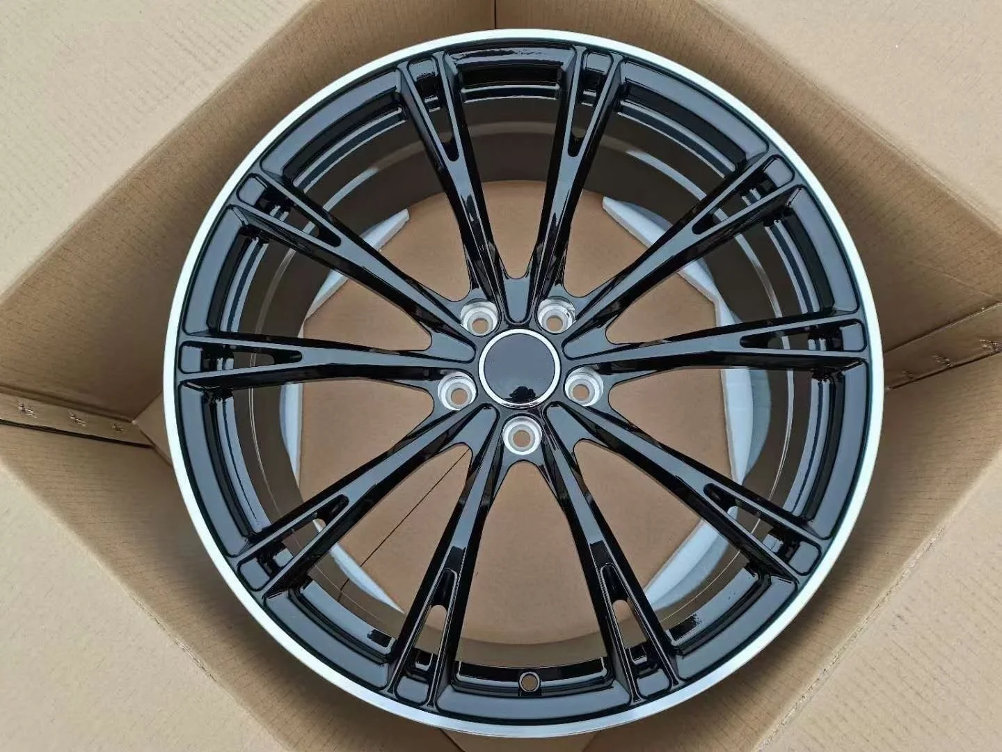 شعبية 18 19 20 21 22 بوصة مزورة سبيكة الحافات عجلات 5x112 Rs6 Rs7 A6 A8 S6 جنوط عجلات سيارة الركاب