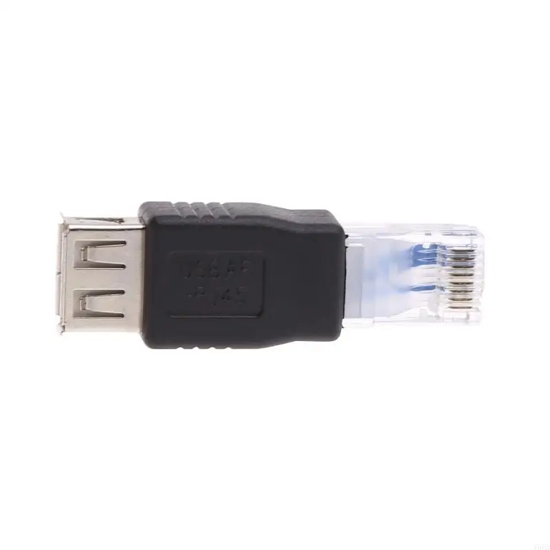 T5EA USB Loại A Nữ đến RJ45 Nam Ethernet LAN Socket