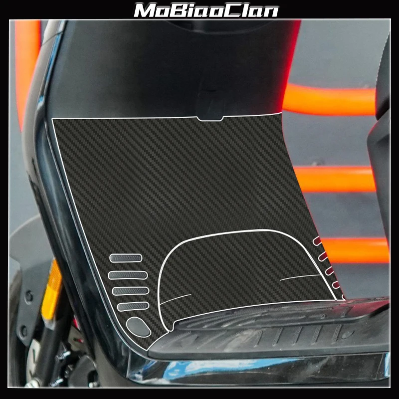 For Ninebot N70C N85C N90C Motorcycle 3D Carbon Fiber Fairing Stickers Kits Plastic Decoratin And Protection  Accessories  ﻿