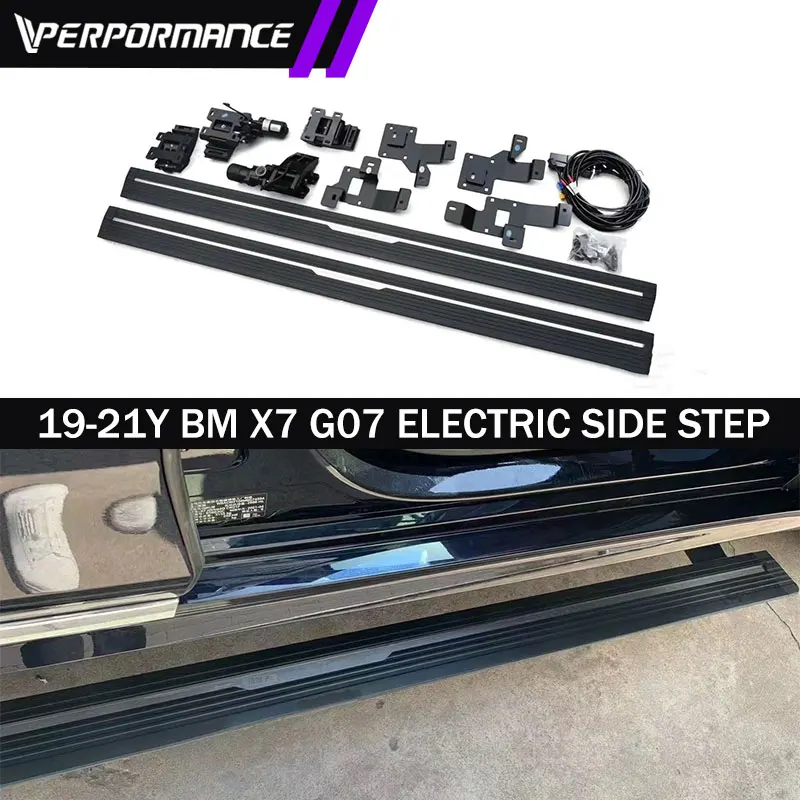 2019-2021Y BM X7 G07 X5 G05 car auto body kits parts accessories electric side step bar without LED for BMW X7 G07