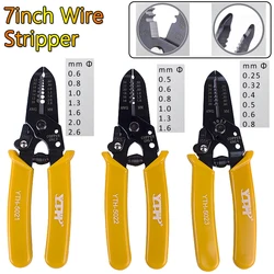 7inch Multifunctional Wire stripper Portable Wire Stripping Pliers Crimping Electrician Cutting pliers 0.25mm-2.6mm Optional