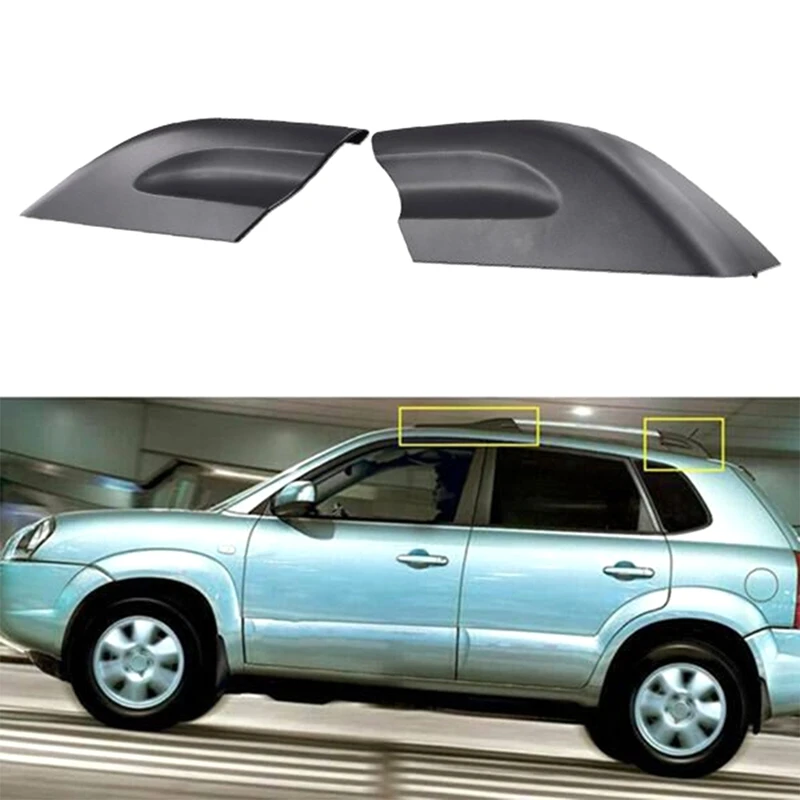 Car Front+Rear Roof Rack Cover Roof Rack Cover For Hyundai Tucson JM 2005-09 872912E000 872922E000 872972E000 872982E000