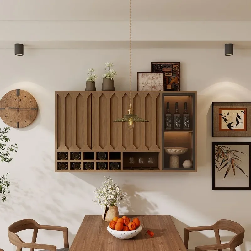wall-mounted, locker, living room kitchen cabinet, dining room wall cabinet storage cabinet, wall storage, wine cabinet