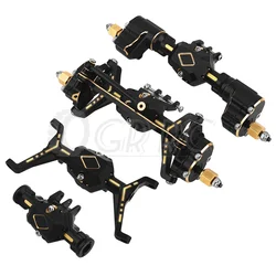 All Brass Front Rear Axle Housing and Metal Gears for RedCat 1/18 RC Ascent18 Ascent-18 Truck Model Upgrade Parts Accessories