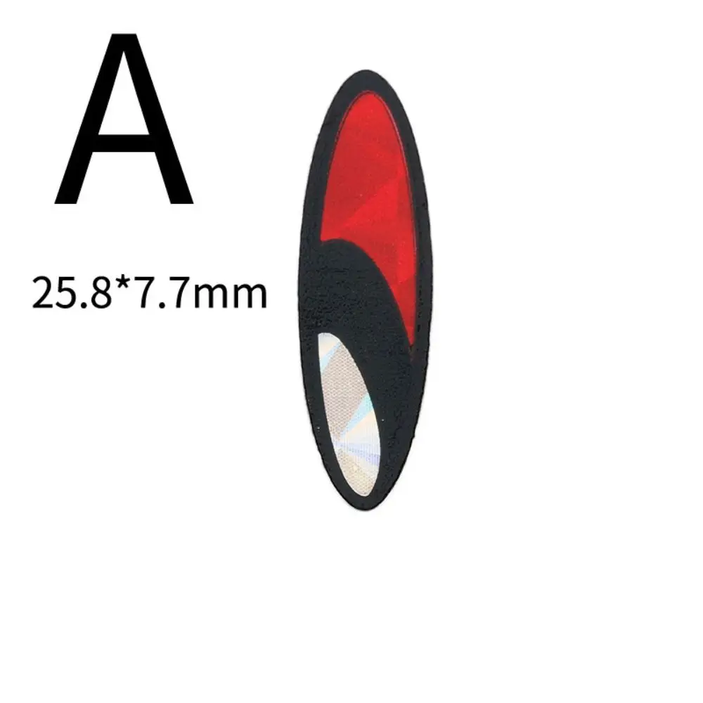 Realistic Simulation Fisheye Flash Flat Holographic Fishing Lure Eyes Fishing Sticker Pesca Fake Bait Sticker Fishing Tools