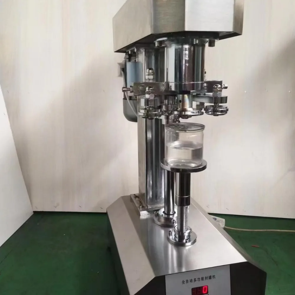 Máquina seladora de latas