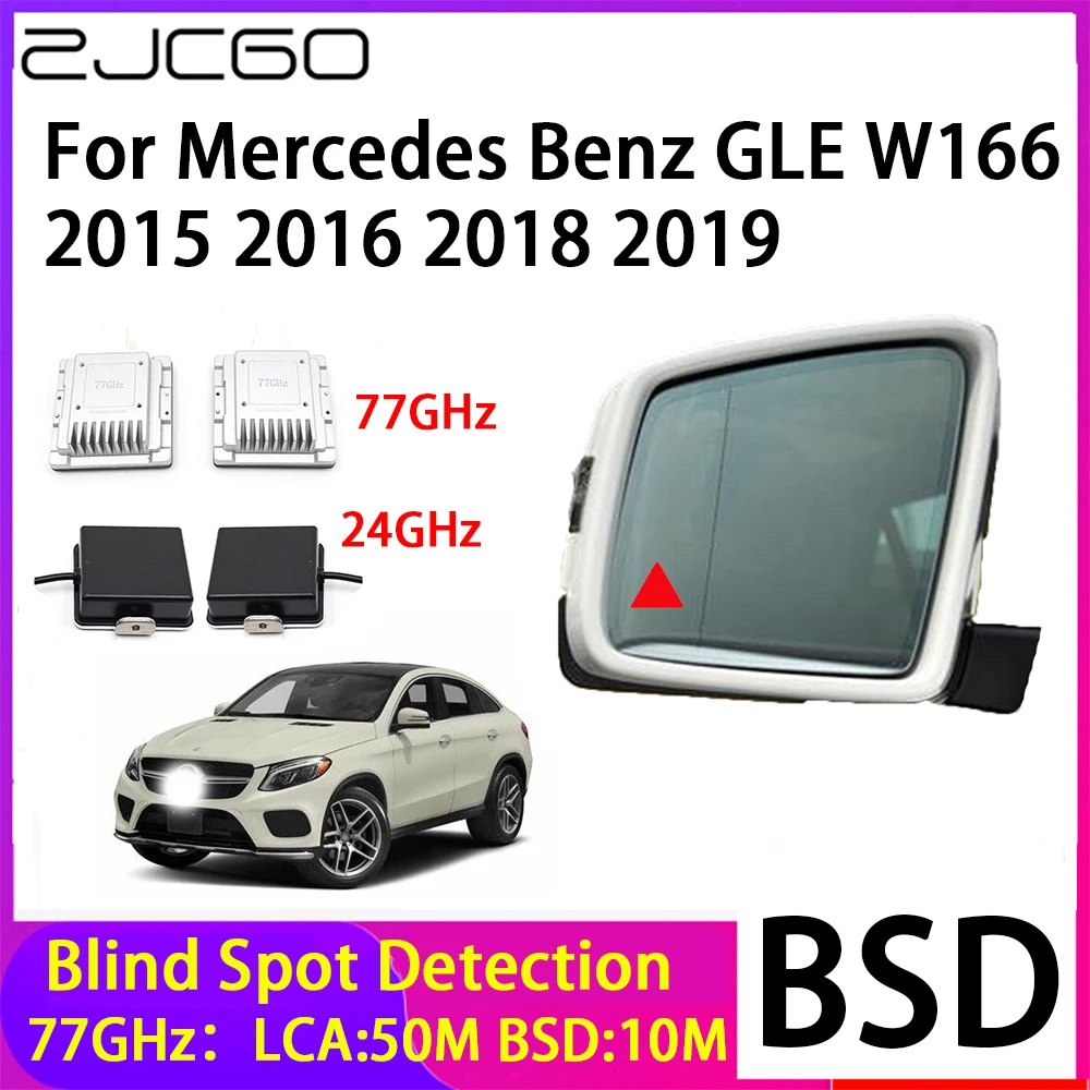 

ZJCGO Car Blind Spot Detection BSD Mirror Rear Radar Detection System for Mercedes Benz GLE W166 2015 2016 2018 2019