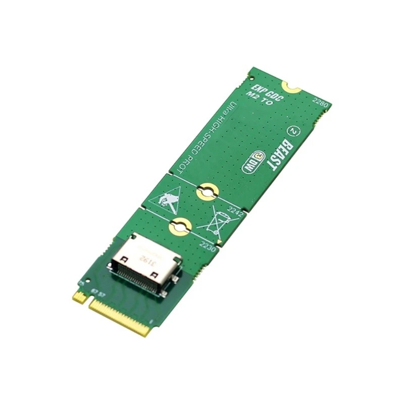 

M.2 NVME to Oculink Adapter Converters Fast Data Transfer Connectors GPU Dock PC Laptop to External Graphics Card Adapter