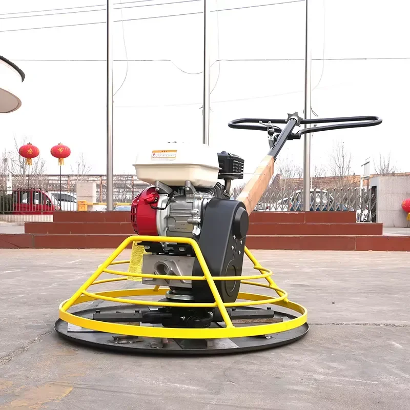 Electric Concrete Polisher Finisher Machine for Road Construction Tools and Equipment Surface Grinding Smoothing Device