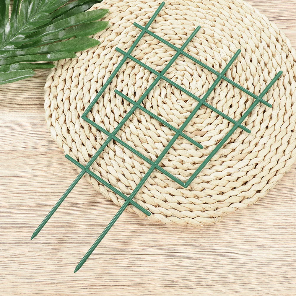 

4 Pcs Plant Support Frame Potted Planting Trellis for Climbing Plants Indoor Garden Flower