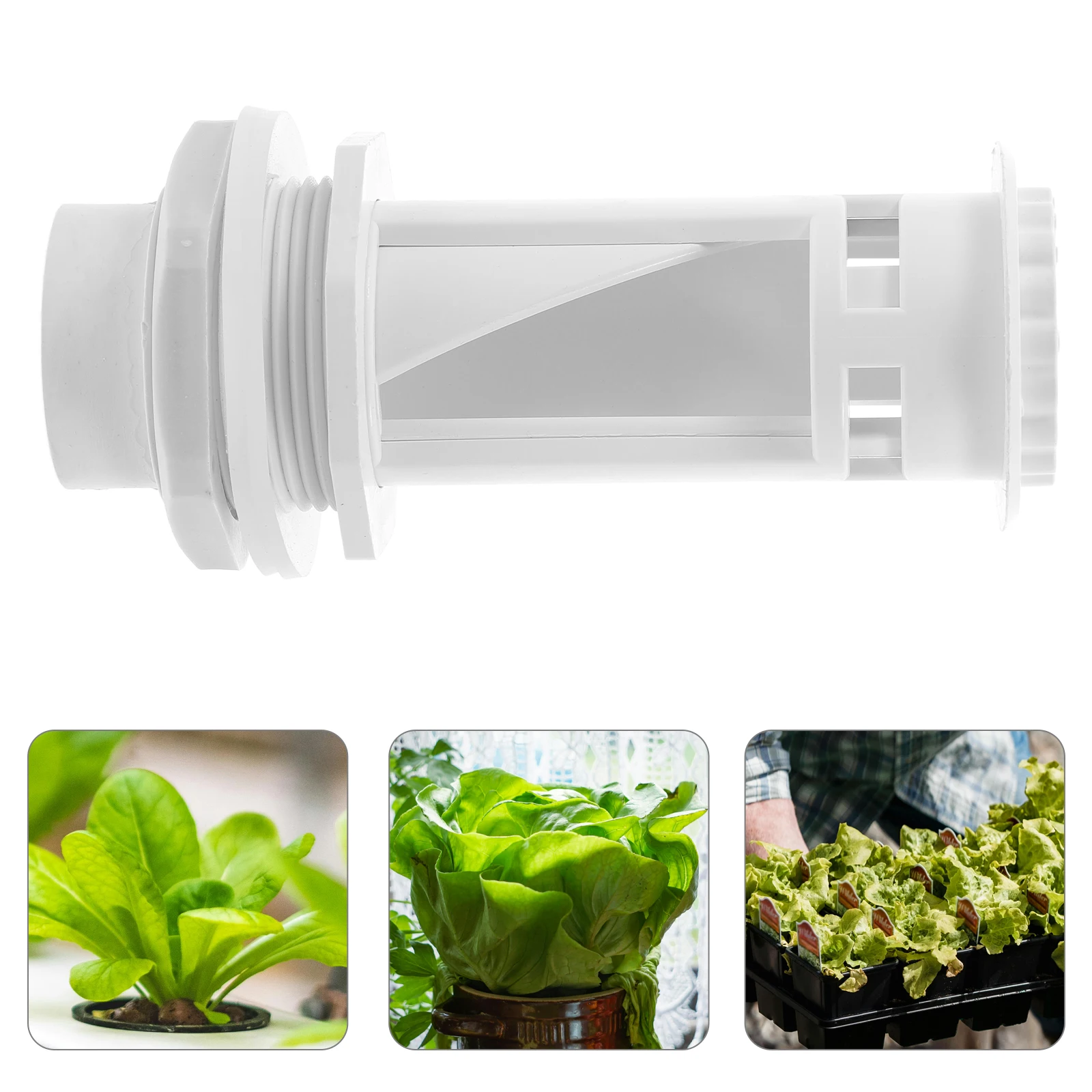 

Hydroponic Water Level Regulating Tool Automatic Controller Valve for Soilless Cultivation White Compact Hydroponics