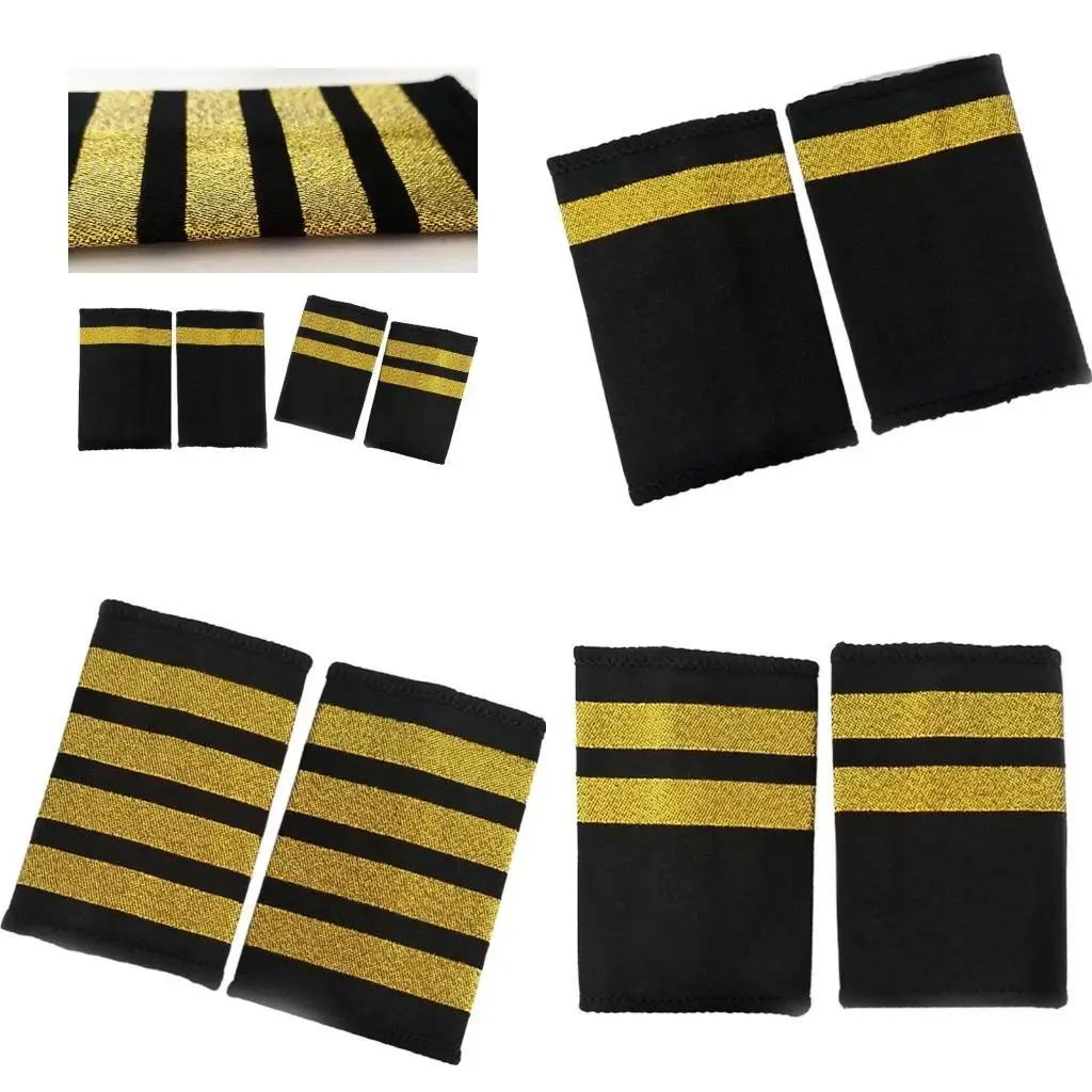 

652F Профессиональная пилотная униформа epaulets Пилот ролевой ролевой досок
